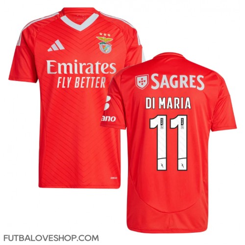 Dres Benfica Angel Di Maria #11 Domáci 2024-25 Krátky Rukáv